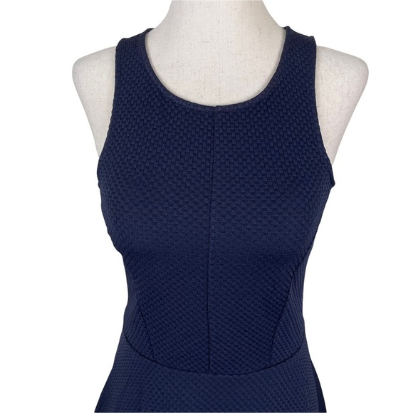 Everly Navy Blue Fit & Flare - Picture 2 of 8